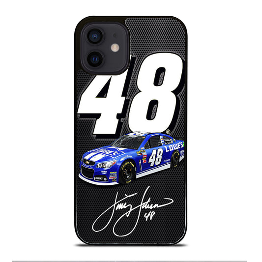 JIMMIE JOHNSON 48 NASCAR SIGNATURE 2 iPhone 12 Mini Case Cover