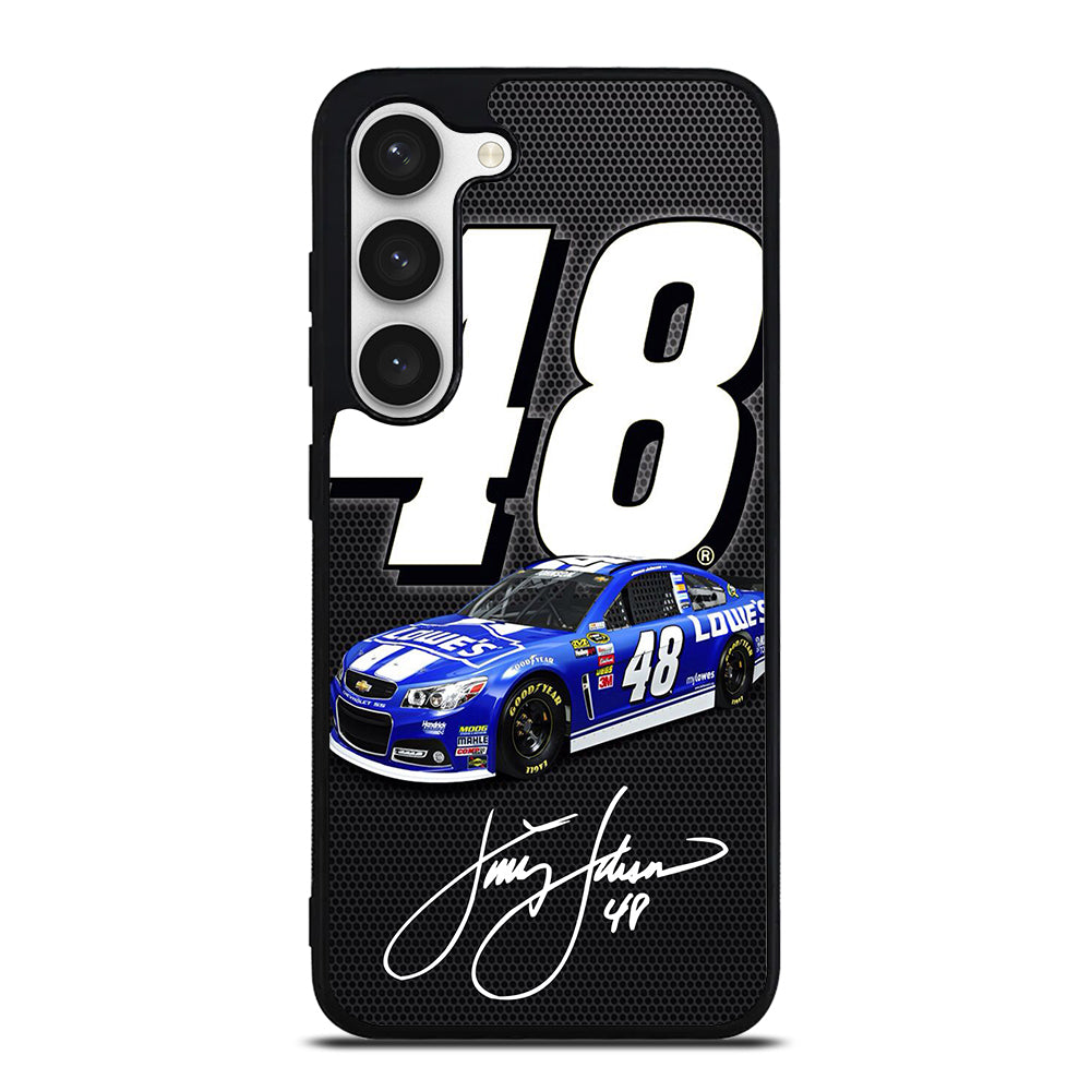 JIMMIE JOHNSON 48 NASCAR SIGNATURE 2 Samsung Galaxy S23 Case Cover