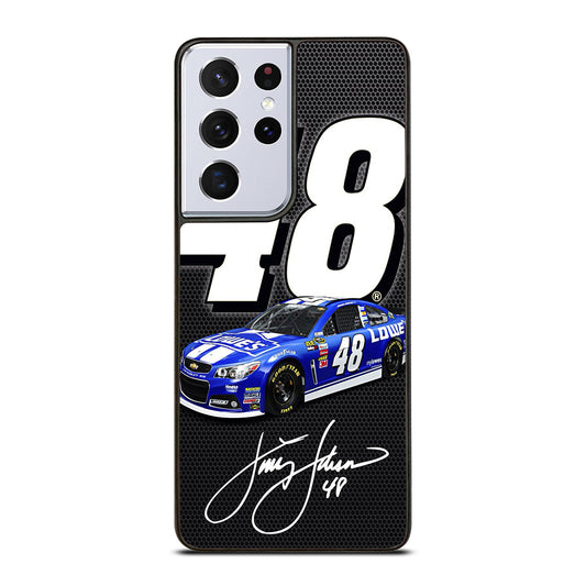 JIMMIE JOHNSON 48 NASCAR SIGNATURE 2 Samsung Galaxy S21 Ultra Case Cover