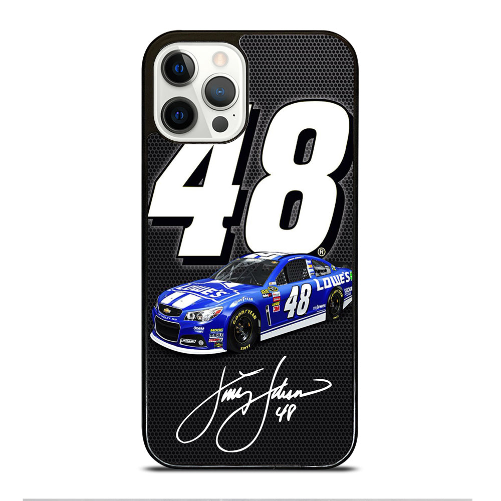 JIMMIE JOHNSON 48 NASCAR SIGNATURE 2 iPhone 12 Pro Case Cover