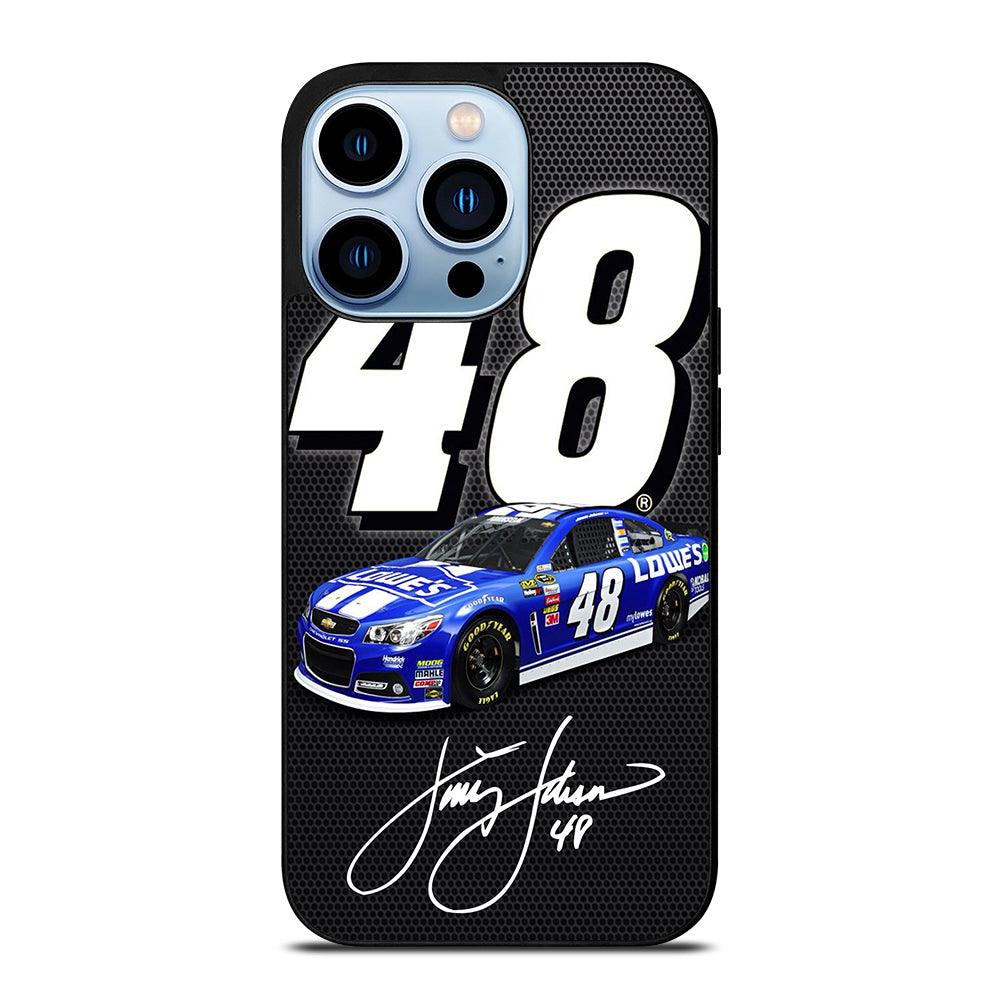 JIMMIE JOHNSON 48 NASCAR SIGNATURE 2 iPhone 13 Pro Max Case Cover