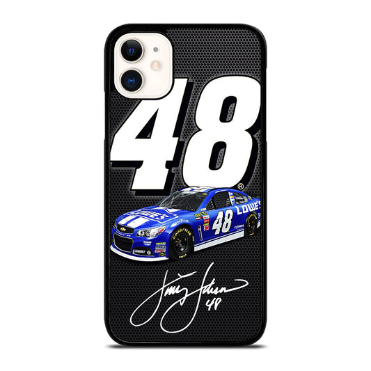 JIMMIE JOHNSON 48 NASCAR SIGNATURE 2 iPhone 11 Case Cover