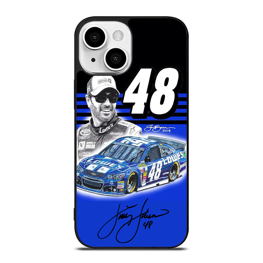 JIMMIE JOHNSON 48 NASCAR SIGNATURE 3 iPhone 13 Mini Case Cover