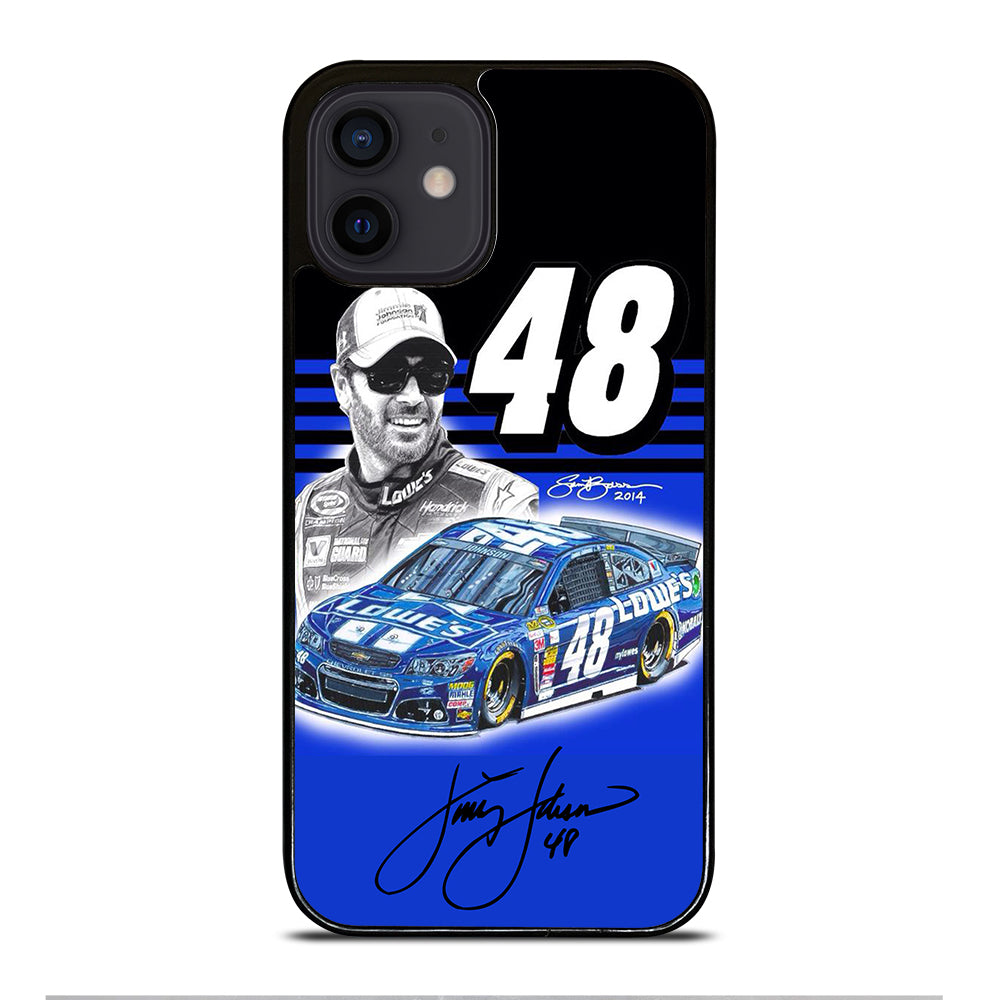 JIMMIE JOHNSON 48 NASCAR SIGNATURE 3 iPhone 12 Mini Case Cover