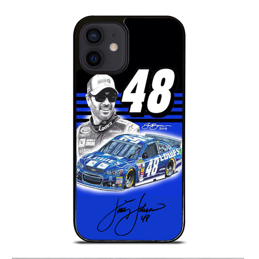 JIMMIE JOHNSON 48 NASCAR SIGNATURE 3 iPhone 12 Mini Case Cover