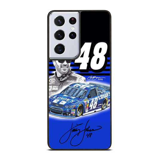 JIMMIE JOHNSON 48 NASCAR SIGNATURE 3 Samsung Galaxy S21 Ultra Case Cover