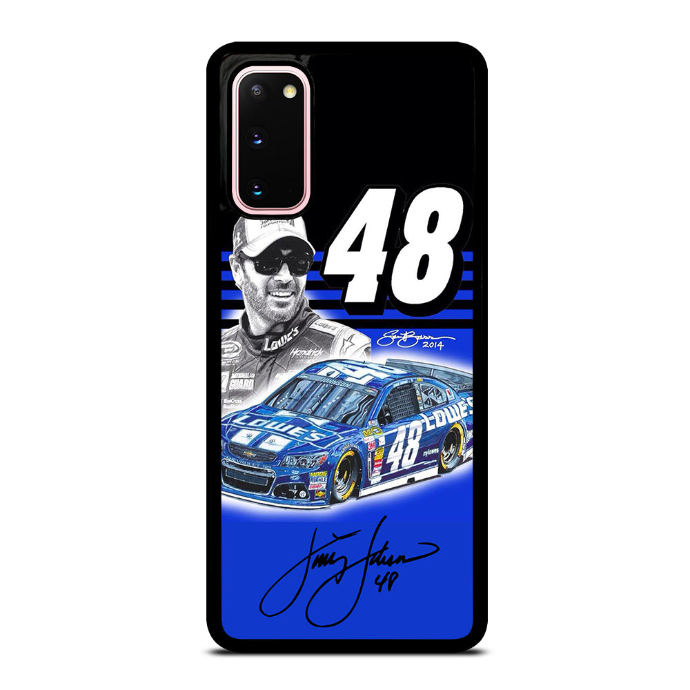 JIMMIE JOHNSON 48 NASCAR SIGNATURE 3 Samsung Galaxy S20 Case Cover