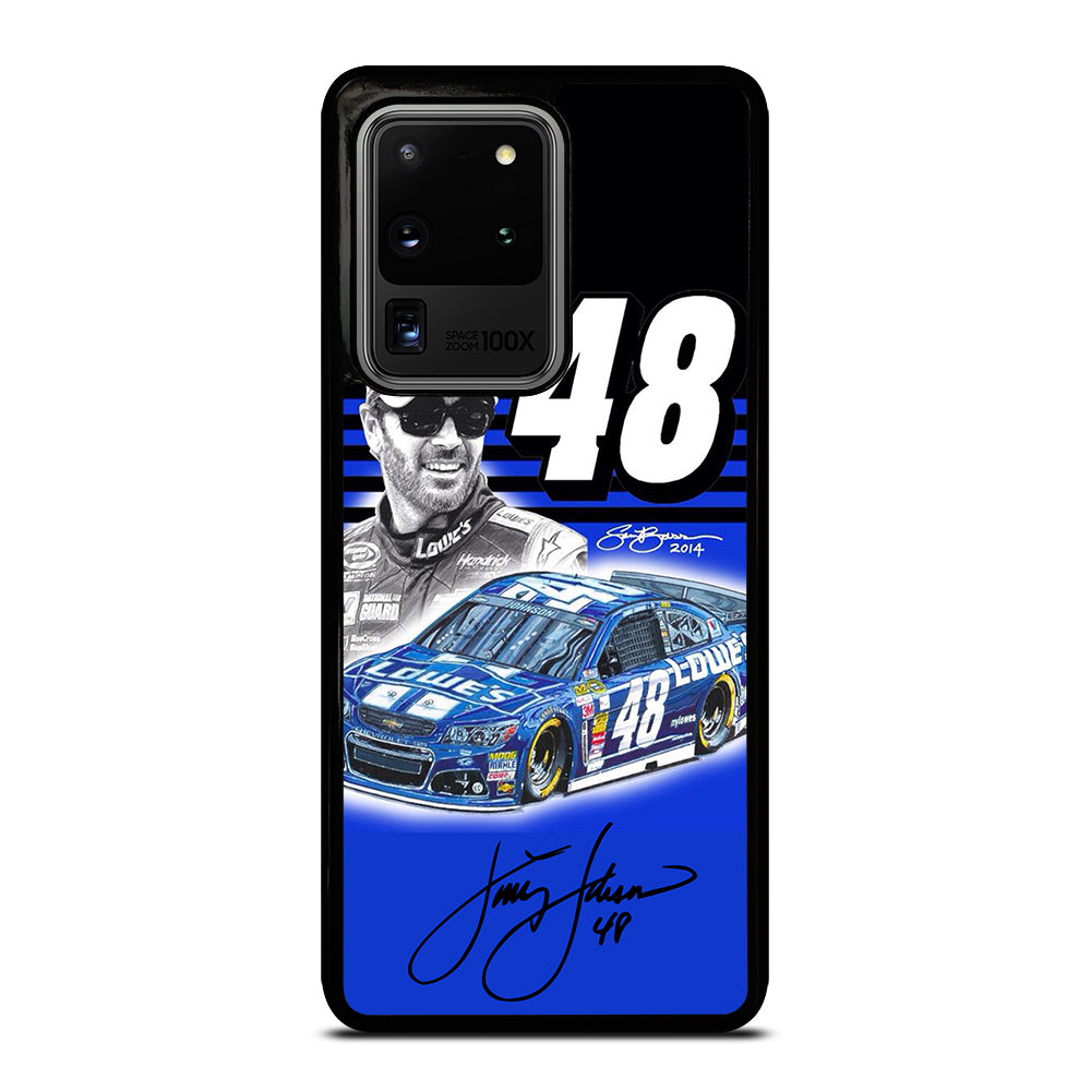 JIMMIE JOHNSON 48 NASCAR SIGNATURE 3 Samsung Galaxy S20 Ultra Case Cover