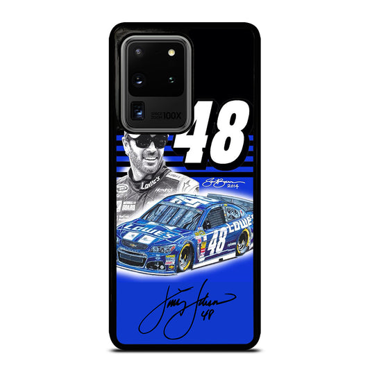 JIMMIE JOHNSON 48 NASCAR SIGNATURE 3 Samsung Galaxy S20 Ultra Case Cover