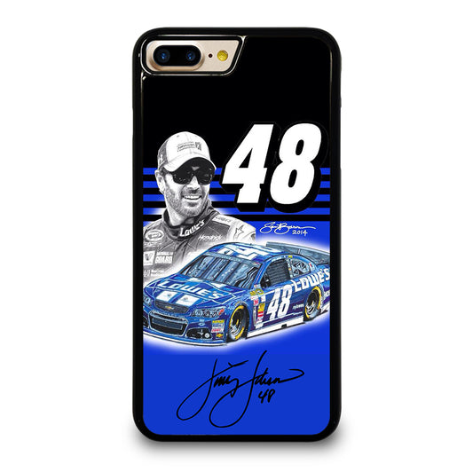 JIMMIE JOHNSON 48 NASCAR SIGNATURE 3 iPhone 7 / 8 Plus Case Cover