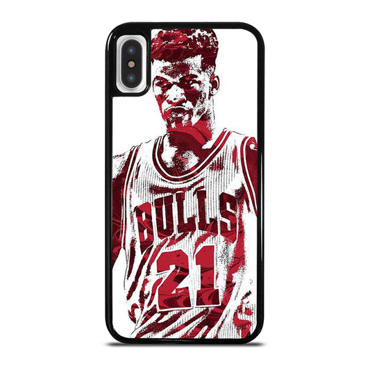 JIMMY BUTLER ART CHICAGO BULLS iPhone X / XS Case Cover