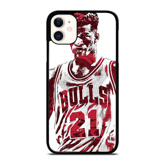 JIMMY BUTLER ART CHICAGO BULLS iPhone 11 Case Cover