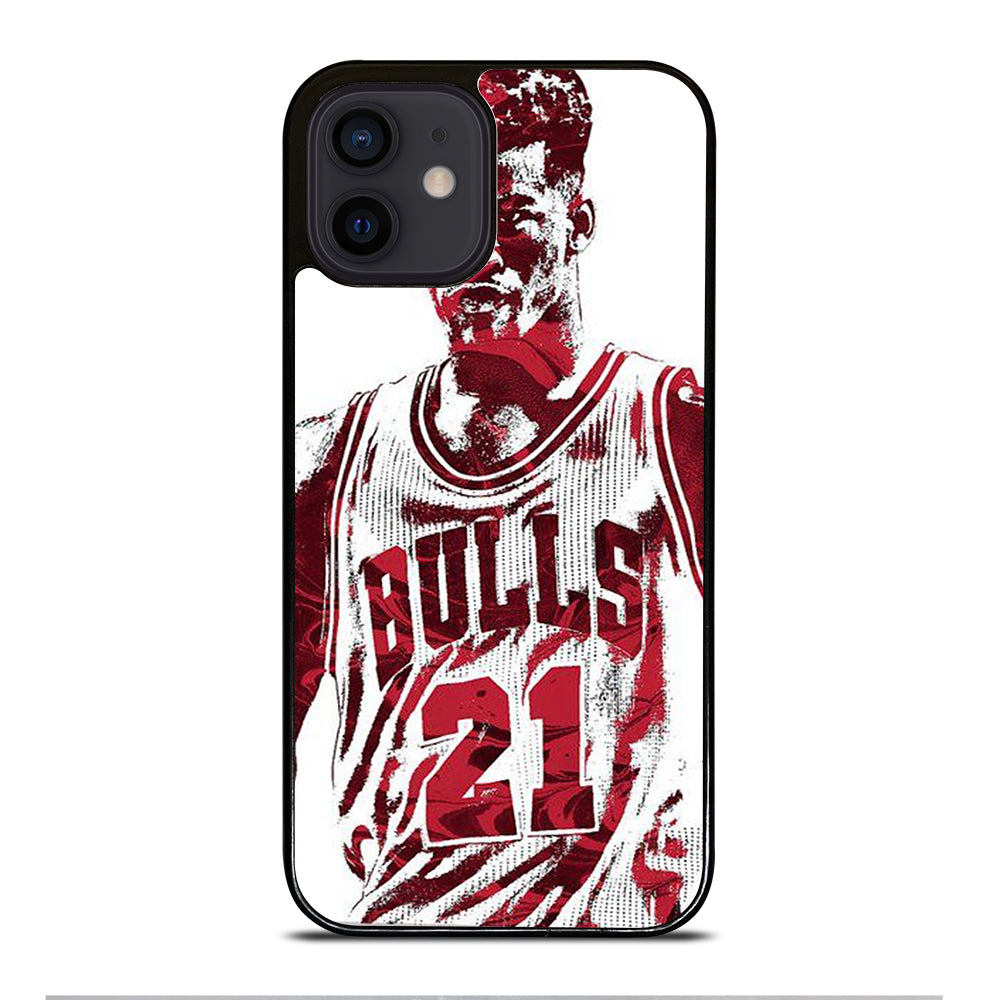 JIMMY BUTLER ART CHICAGO BULLS iPhone 12 Mini Case Cover