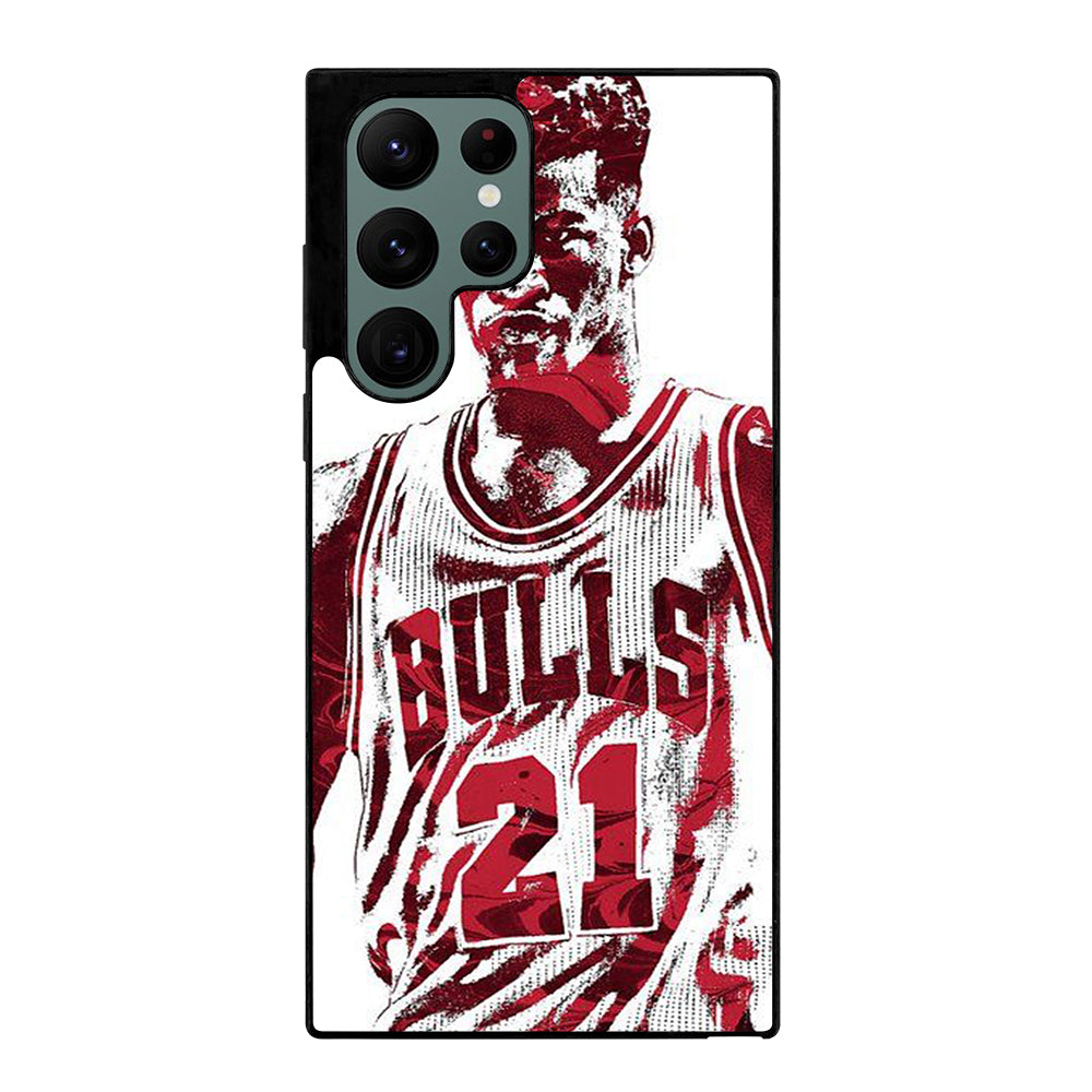JIMMY BUTLER ART CHICAGO BULLS Samsung Galaxy S22 Ultra Case Cover