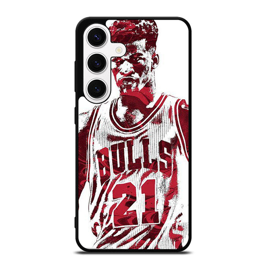 JIMMY BUTLER ART CHICAGO BULLS Samsung Galaxy S24 Case Cover