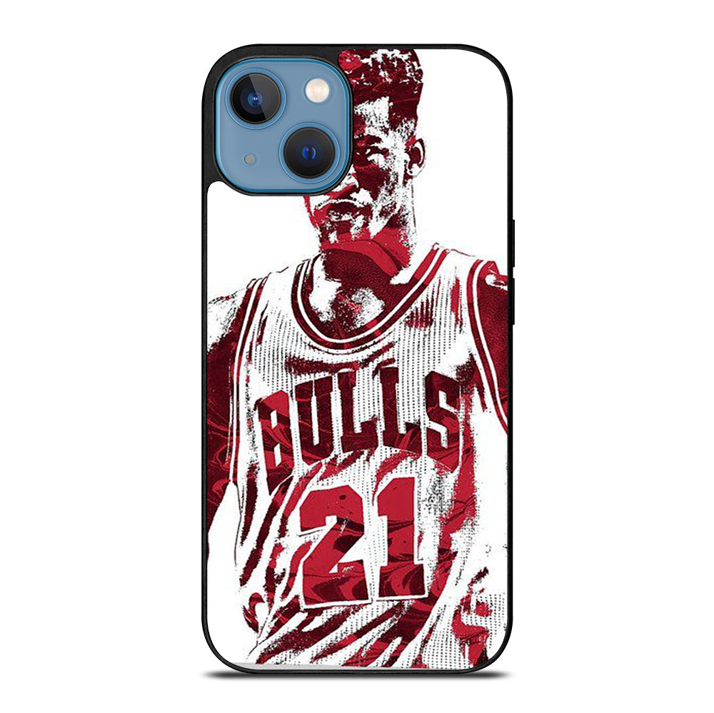 JIMMY BUTLER ART CHICAGO BULLS iPhone 13 Case Cover