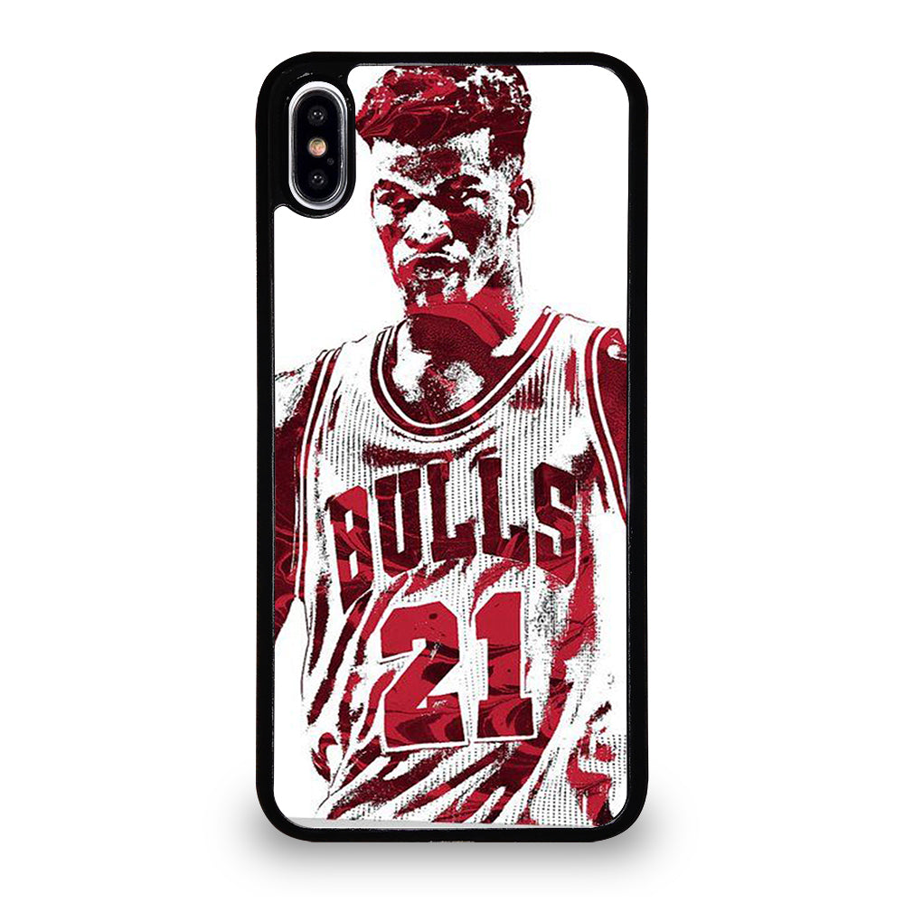 JIMMY BUTLER ART CHICAGO BULLS iPhone XS Max Case Cover
