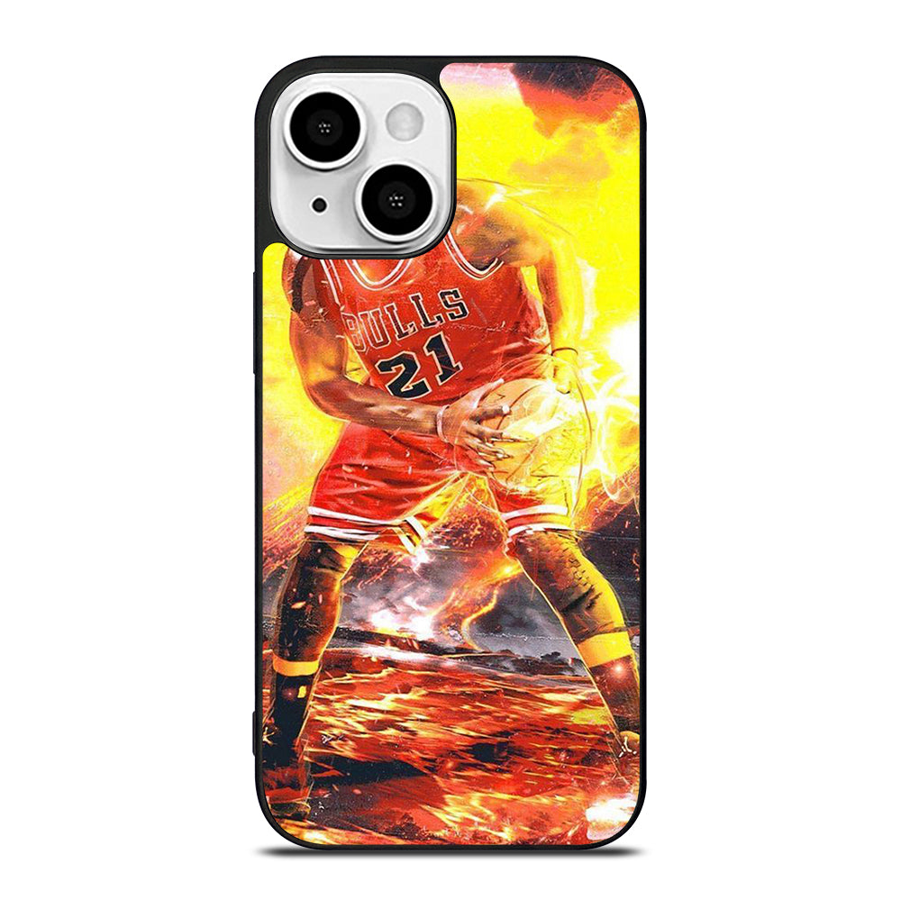 JIMMY BUTLER CHICAGO BULLS BASKETBALL NBA 2 iPhone 13 Mini Case Cover