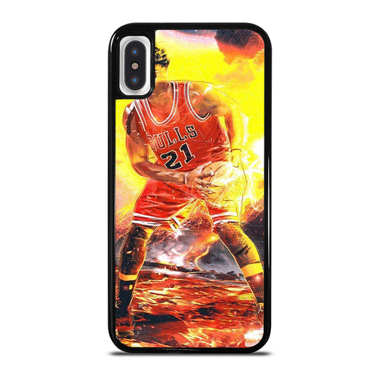 JIMMY BUTLER CHICAGO BULLS BASKETBALL NBA 2 iPhone X / XS Case Cover