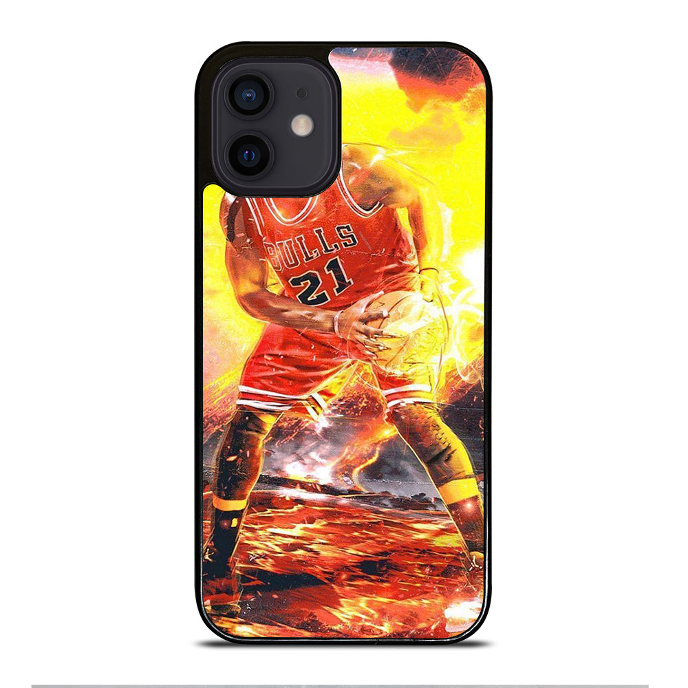 JIMMY BUTLER CHICAGO BULLS BASKETBALL NBA 2 iPhone 12 Mini Case Cover