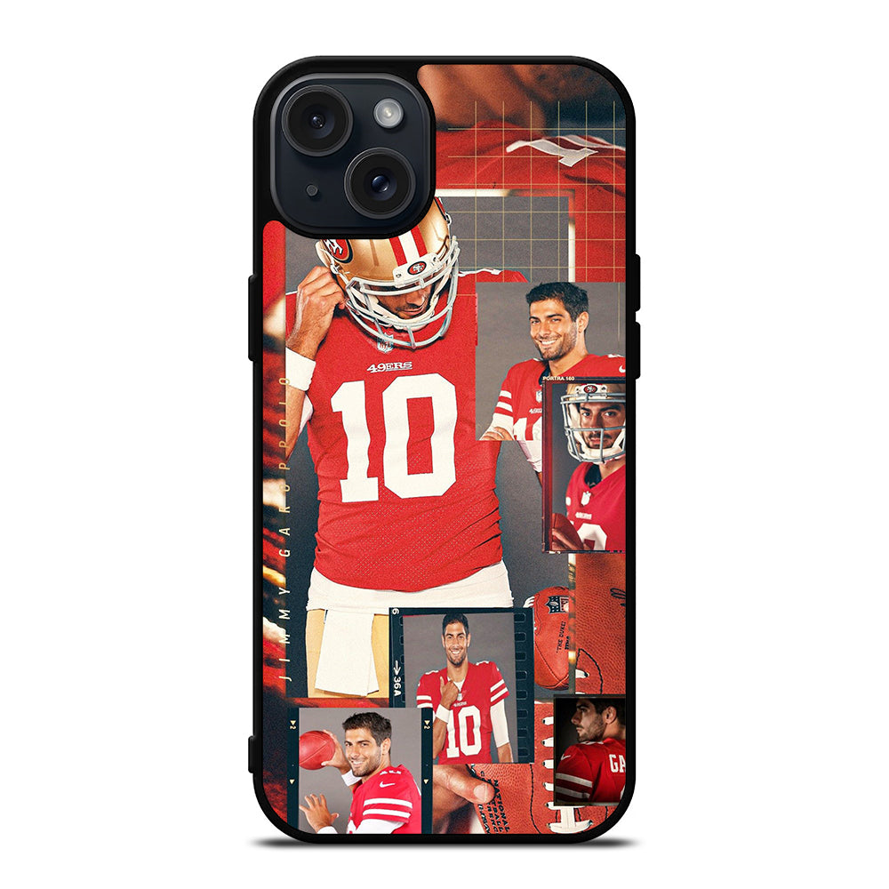 JIMMY GAROPPOLO SAN FRANCISCO 49ERS 1 iPhone 15 Plus Case Cover