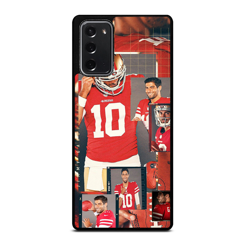 JIMMY GAROPPOLO SAN FRANCISCO 49ERS 1 Samsung Galaxy Note 20 Case Cover