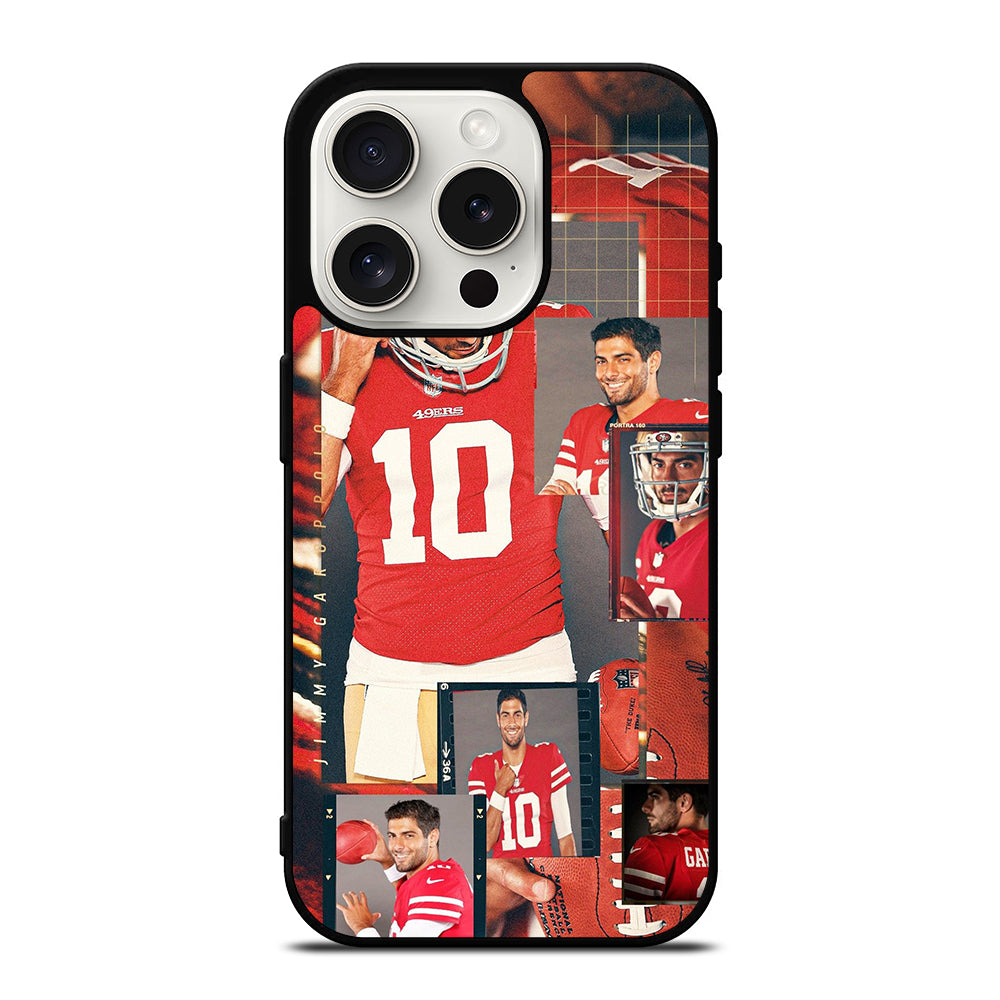 JIMMY GAROPPOLO SAN FRANCISCO 49ERS 1 iPhone 15 Pro Case Cover