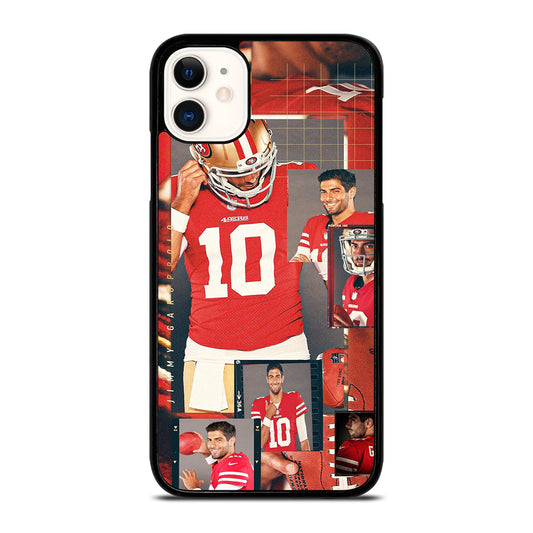 JIMMY GAROPPOLO SAN FRANCISCO 49ERS 1 iPhone 11 Case Cover