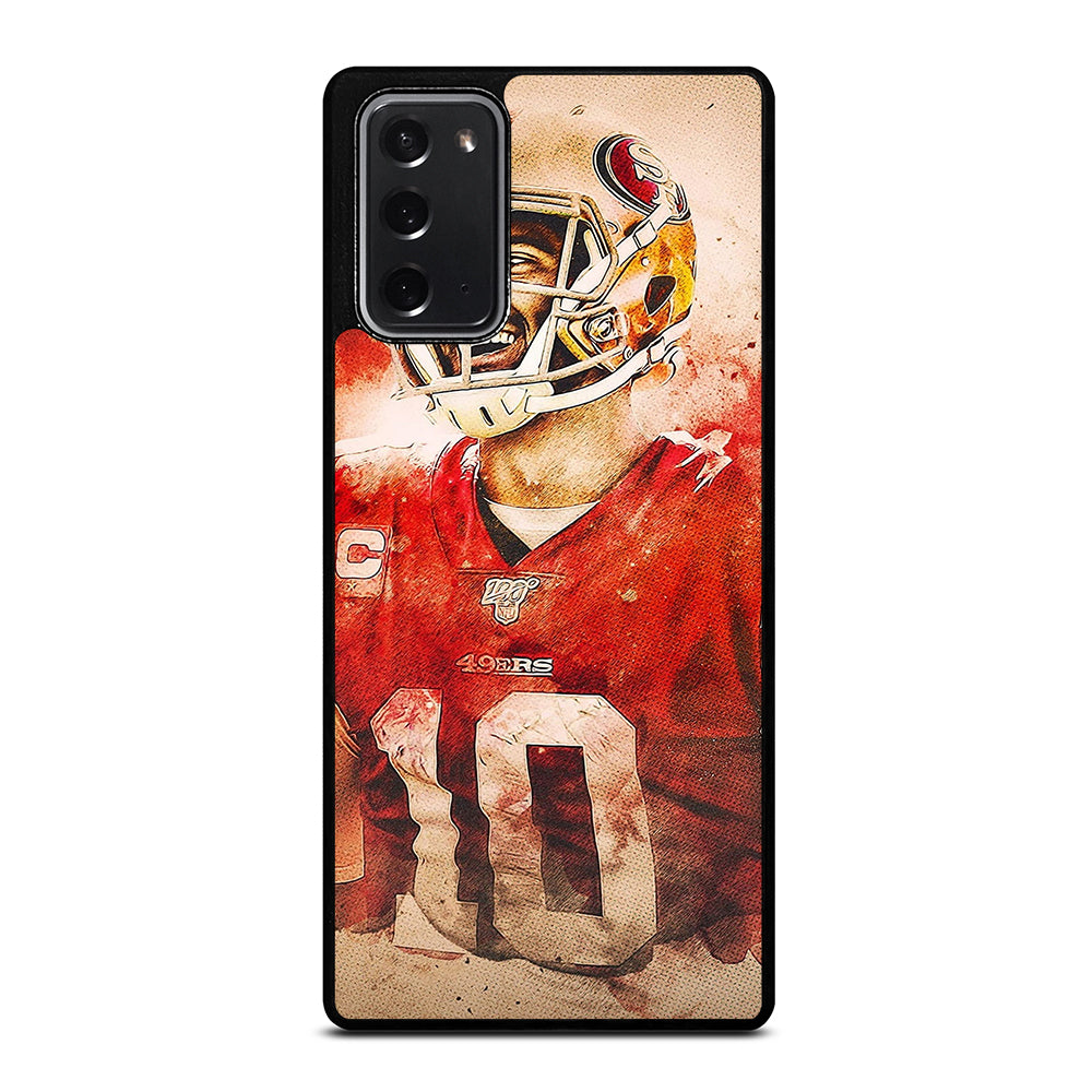 JIMMY GAROPPOLO SAN FRANCISCO 49ERS 2 Samsung Galaxy Note 20 Case Cover