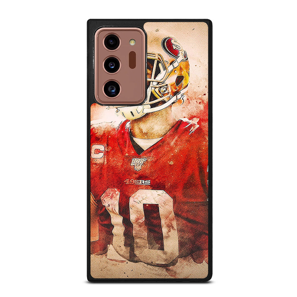 JIMMY GAROPPOLO SAN FRANCISCO 49ERS 2 Samsung Galaxy Note 20 Ultra Case Cover