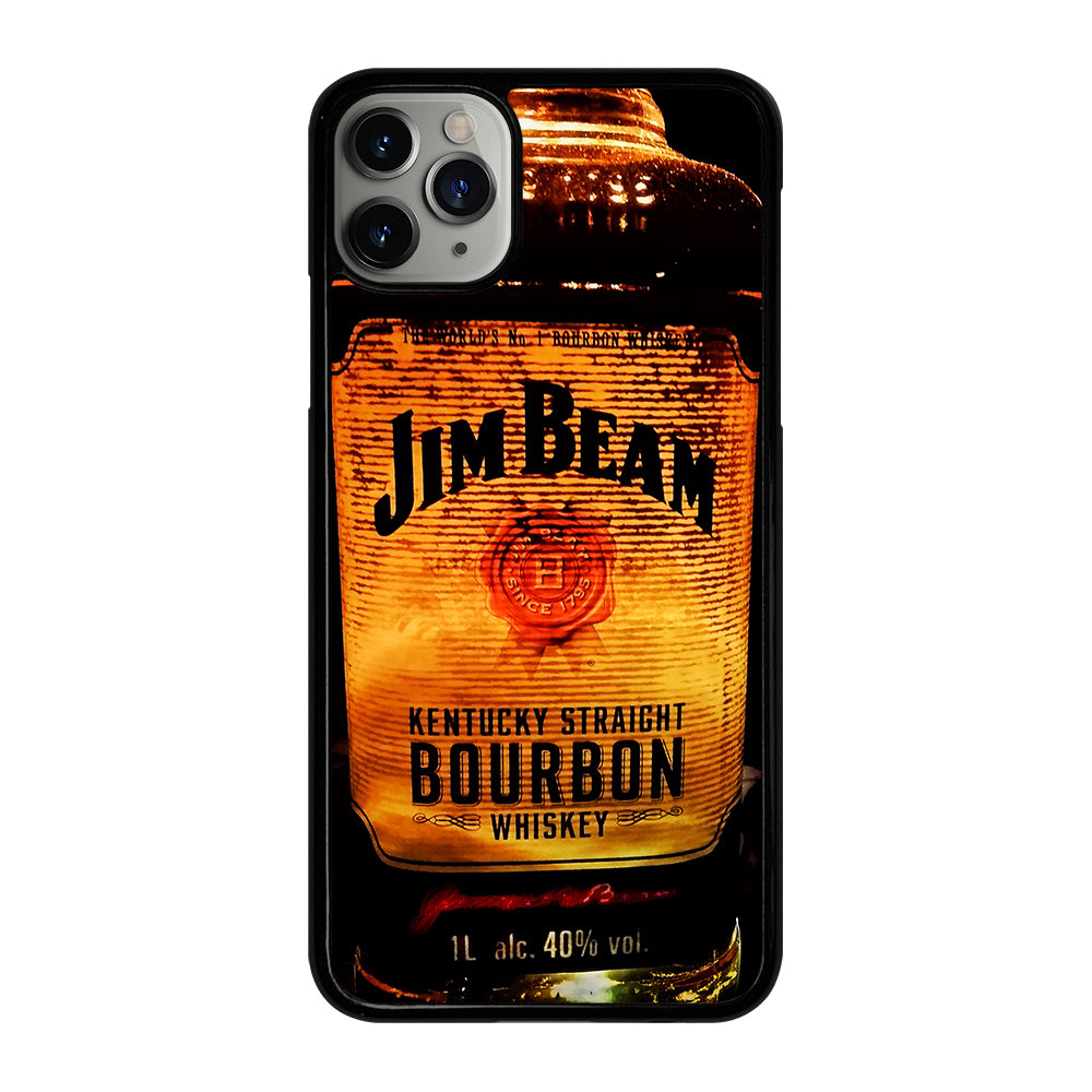 JIM BEAM WHISKEY BOTTLE 3 iPhone 11 Pro Max Case Cover