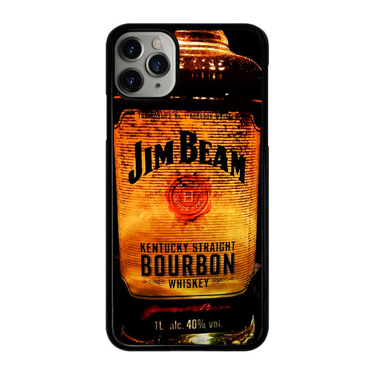JIM BEAM WHISKEY BOTTLE 3 iPhone 11 Pro Max Case Cover
