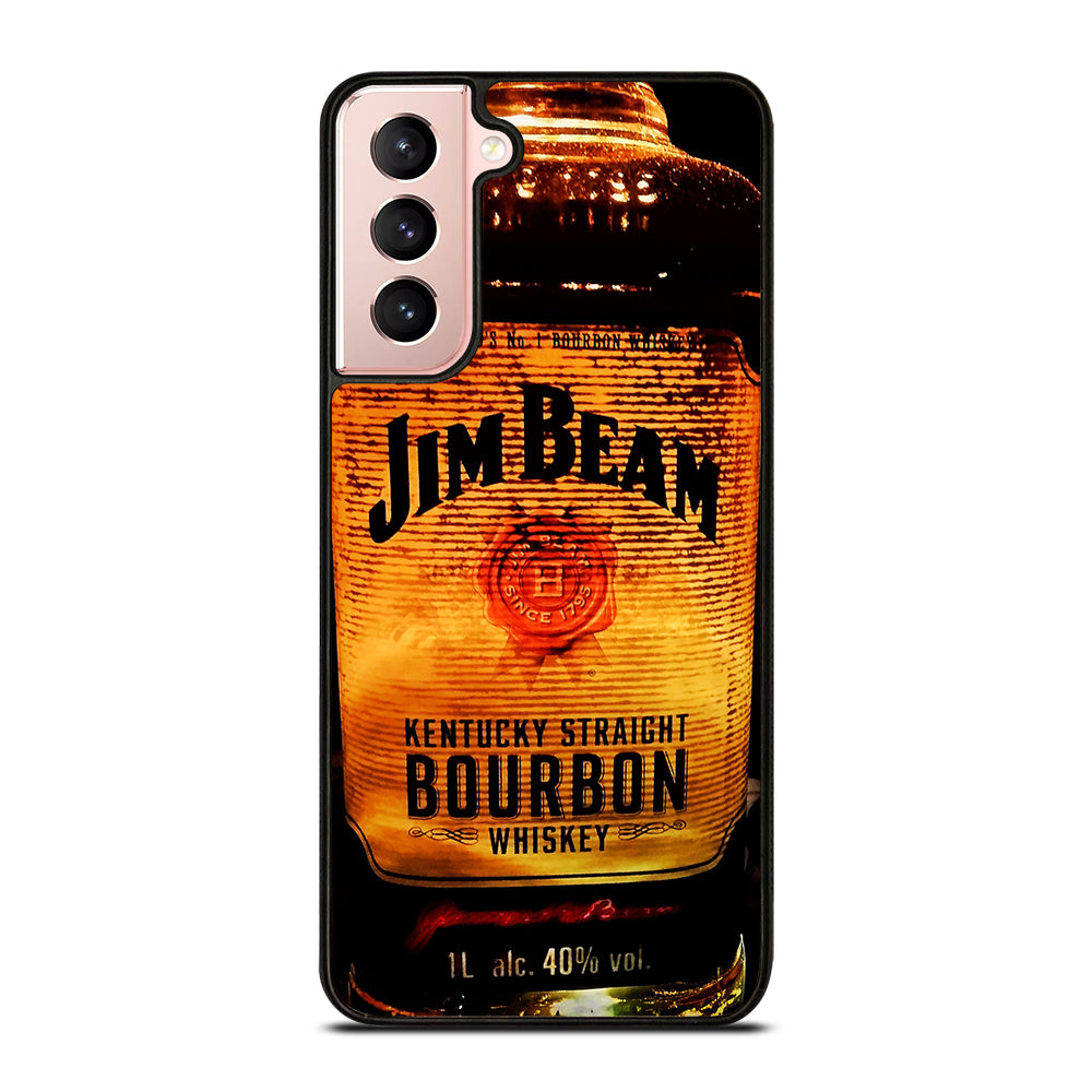 JIM BEAM WHISKEY BOTTLE 3 Samsung Galaxy S21 Case Cover