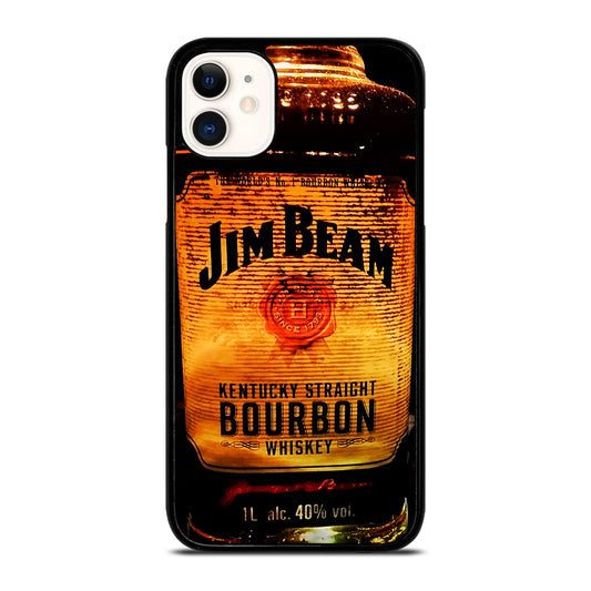JIM BEAM WHISKEY BOTTLE 3 iPhone 11 Case Cover
