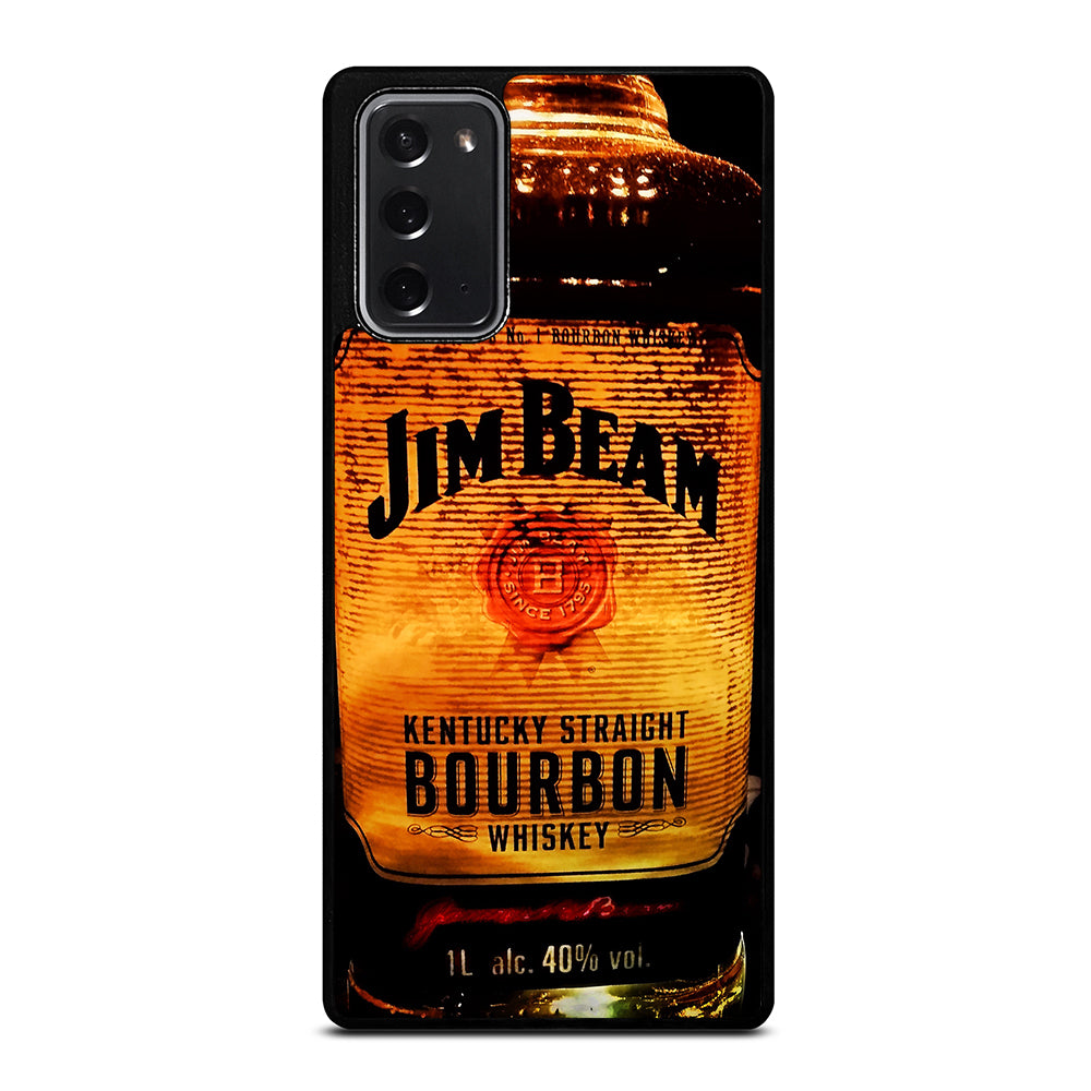 JIM BEAM WHISKEY BOTTLE 3 Samsung Galaxy Note 20 Case Cover