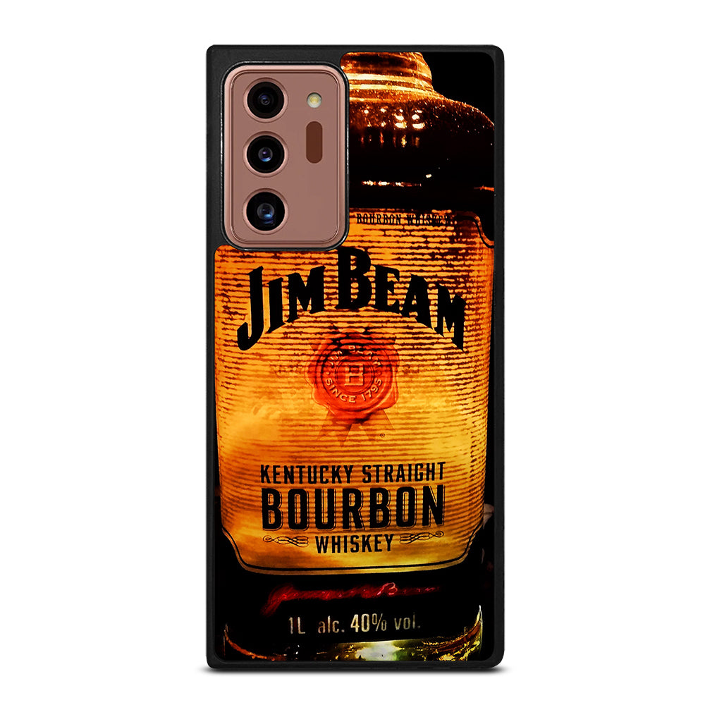 JIM BEAM WHISKEY BOTTLE 3 Samsung Galaxy Note 20 Ultra Case Cover
