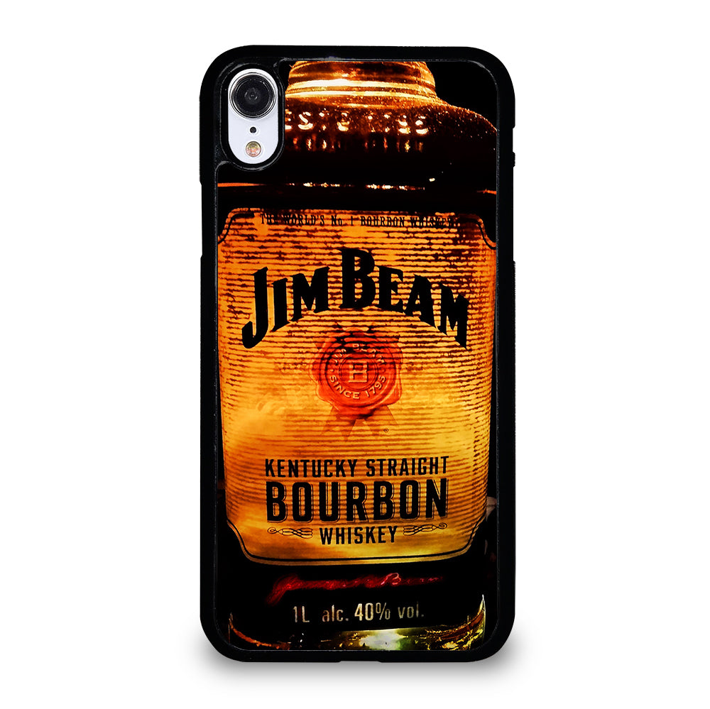 JIM BEAM WHISKEY BOTTLE 3 iPhone XR Case Cover