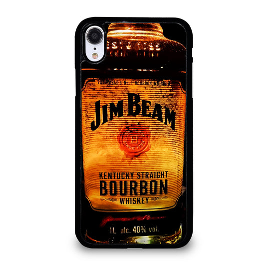 JIM BEAM WHISKEY BOTTLE 3 iPhone XR Case Cover