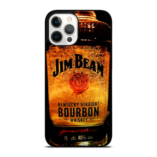 JIM BEAM WHISKEY BOTTLE 3 iPhone 12 Pro Max Case Cover