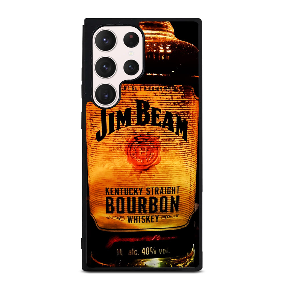 JIM BEAM WHISKEY BOTTLE 3 Samsung Galaxy S23 Ultra Case Cover