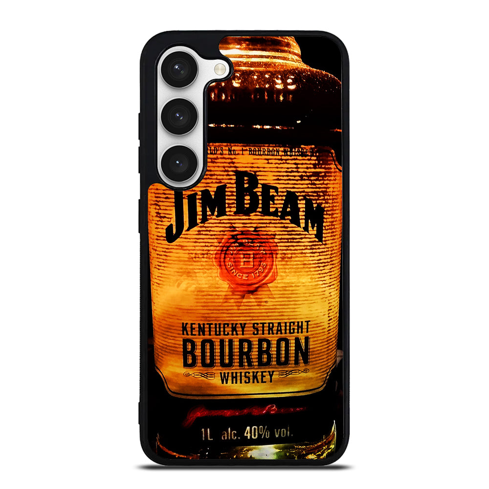 JIM BEAM WHISKEY BOTTLE 3 Samsung Galaxy S23 Case Cover