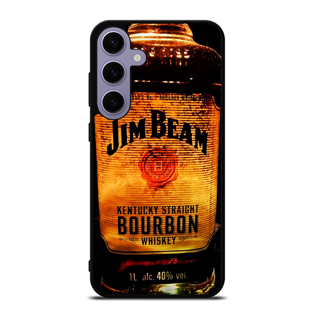 JIM BEAM WHISKEY BOTTLE 3 Samsung Galaxy S24 Plus Case Cover