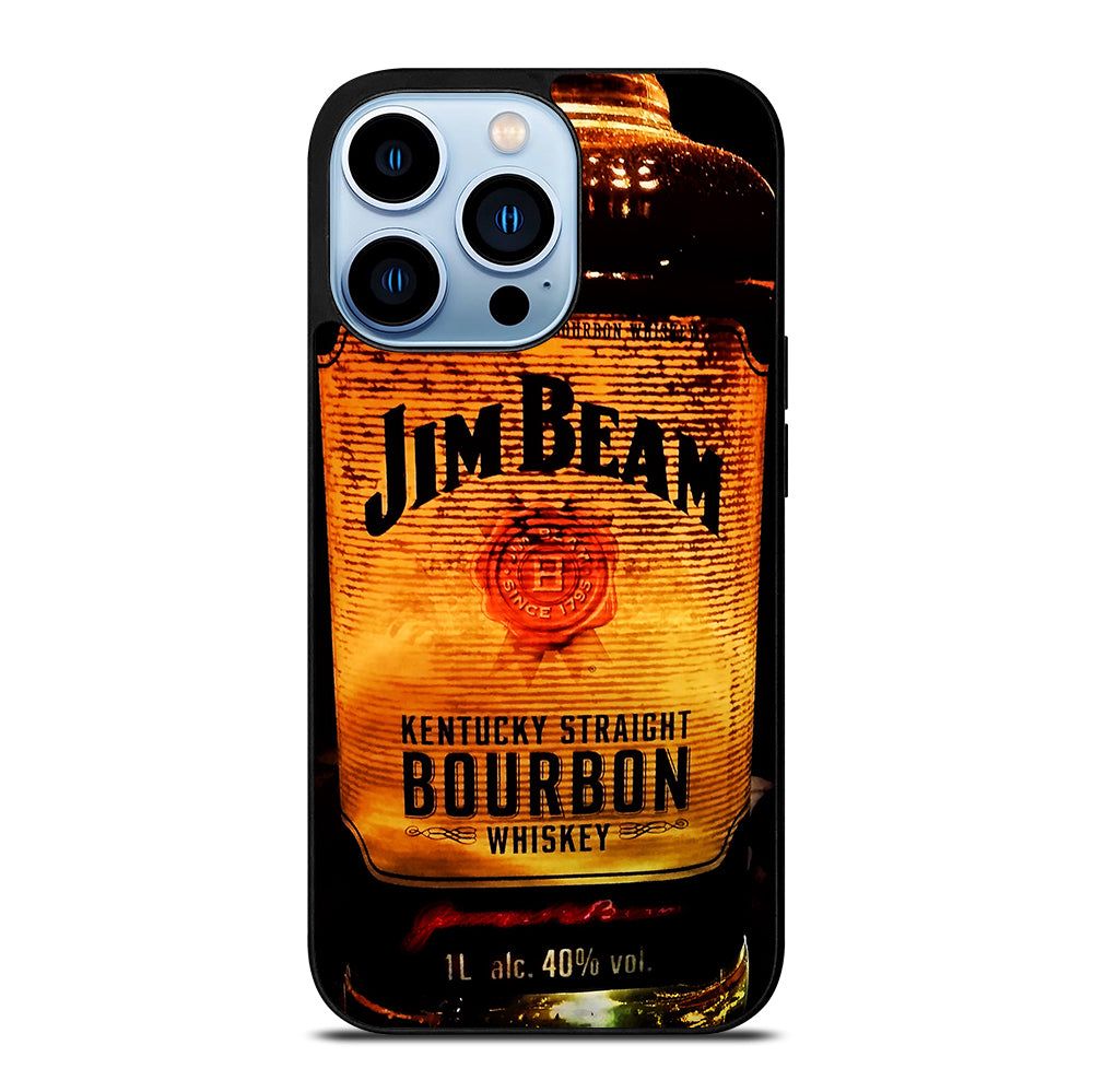 JIM BEAM WHISKEY BOTTLE 3 iPhone 13 Pro Max Case Cover