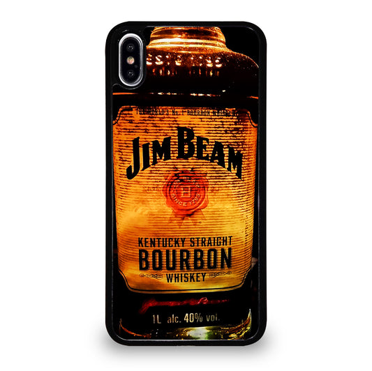 JIM BEAM WHISKEY BOTTLE 3 iPhone XS Max Case Cover