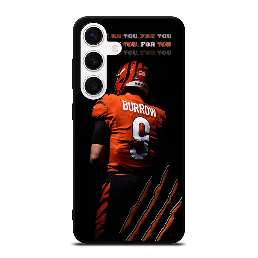 JOE BURROW CINCINNATI BENGALS FOOTBALL NFL Samsung Galaxy S24 Case Cover