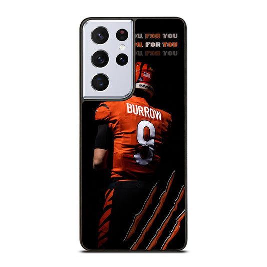 JOE BURROW CINCINNATI BENGALS FOOTBALL NFL Samsung Galaxy S21 Ultra Case Cover