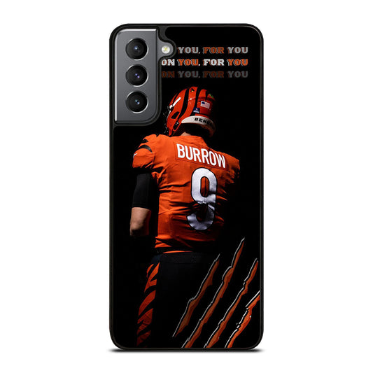 JOE BURROW CINCINNATI BENGALS FOOTBALL NFL Samsung Galaxy S21 Plus Case Cover
