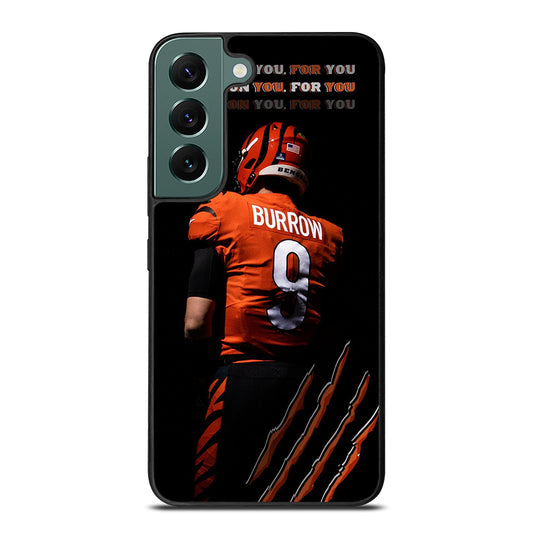 JOE BURROW CINCINNATI BENGALS FOOTBALL NFL Samsung Galaxy S22 Case Cover
