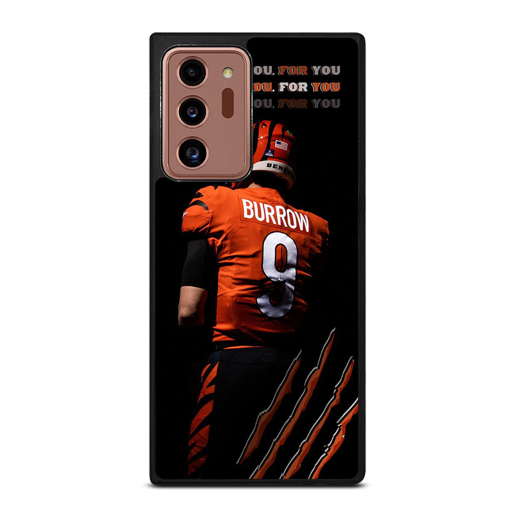 JOE BURROW CINCINNATI BENGALS FOOTBALL NFL Samsung Galaxy Note 20 Ultra Case Cover