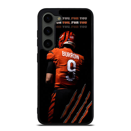 JOE BURROW CINCINNATI BENGALS FOOTBALL NFL Samsung Galaxy S23 Plus Case Cover